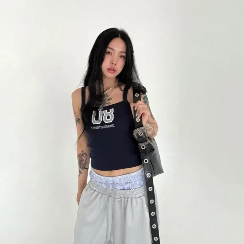 [BUNJANG] The Mysterious Hotel Layered Jersey Pants / 더미스테리어스호텔 레이어드 져지 팬츠