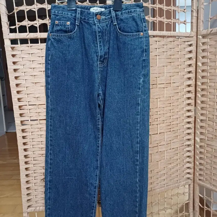 [BUNJANG] Blue Ice Denim Wide Pants / 블루아이스 데님 와이드 팬츠
