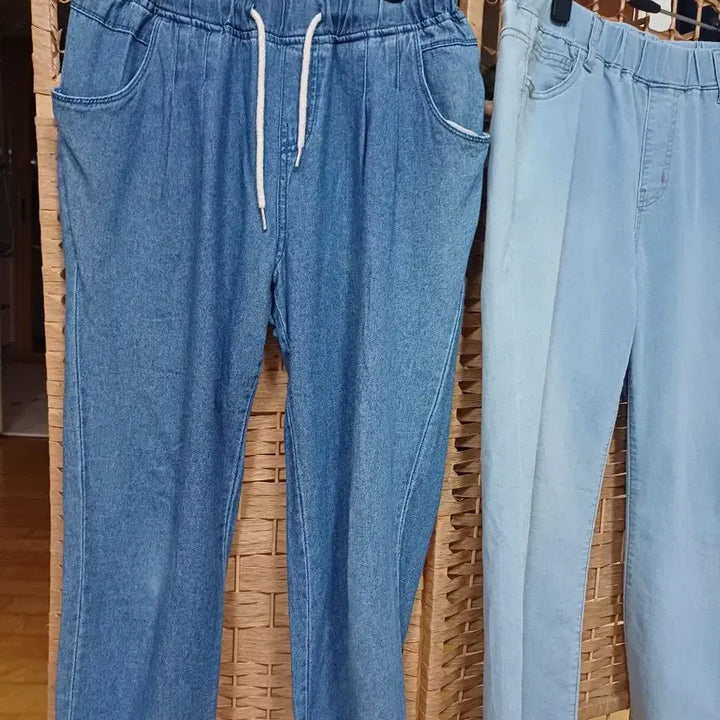 [BUNJANG] Banding Ice Denim Pants / 밴딩 아이스 데님 바지