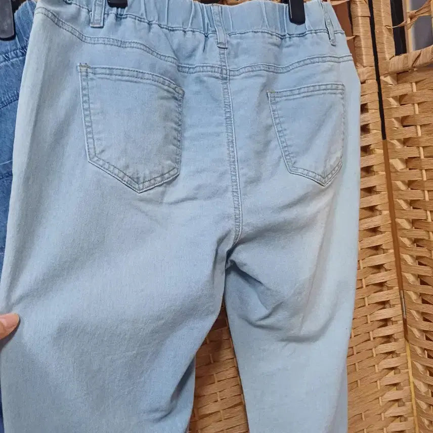 [BUNJANG] Banding Ice Denim Pants / 밴딩 아이스 데님 바지