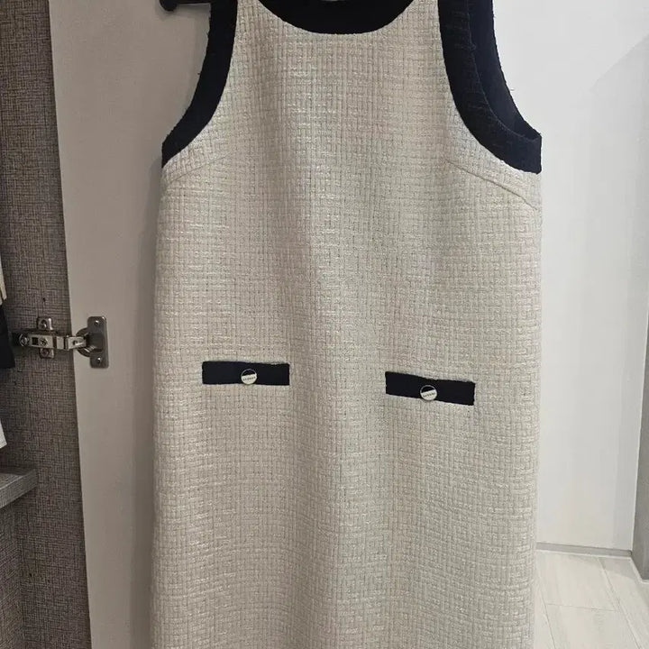 [BUNJANG] Sandro Tweed Mini Dress / 산드로 트위드 미니 원피스