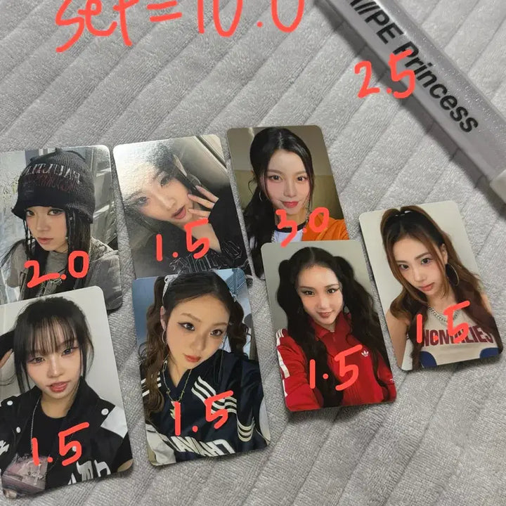 [BUNJANG] Hype Princess M Countdown Studio Photocard Lightstick Set / 하입프린세스 엠카 공방 포카 응원봉 세트
