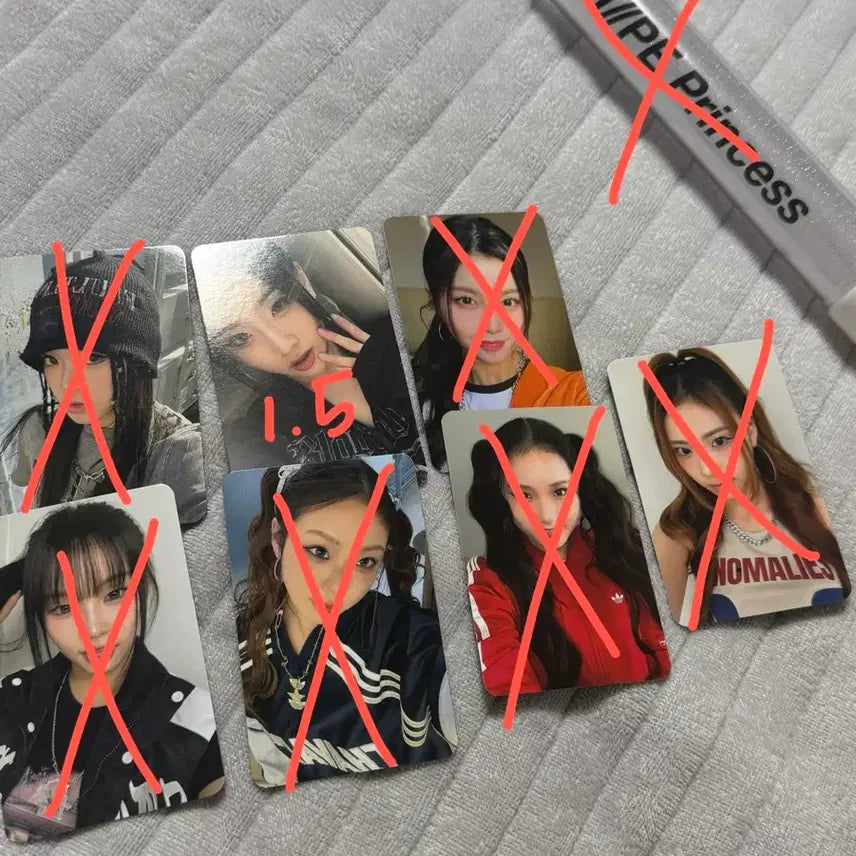 [BUNJANG] Hype Princess M Countdown Studio Photocard Lightstick Set / 하입프린세스 엠카 공방 포카 응원봉 세트
