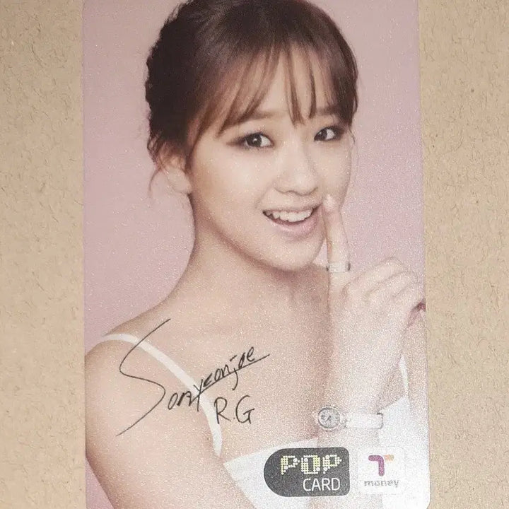 [BUNJANG] Son Yeon-jae Pop T-Money Transportation Card (Unused) / 손연재 팝티머니 교통카드 일반용 미사용 새제품 팝니다
