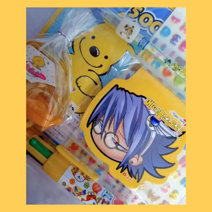 [BUNJANG] MapleStory and Kkumdori Stationery Bundle / [고전문구]메이플스토리 꿈돌이 바른손 부비 디즈니 라이온킹 일괄+덤