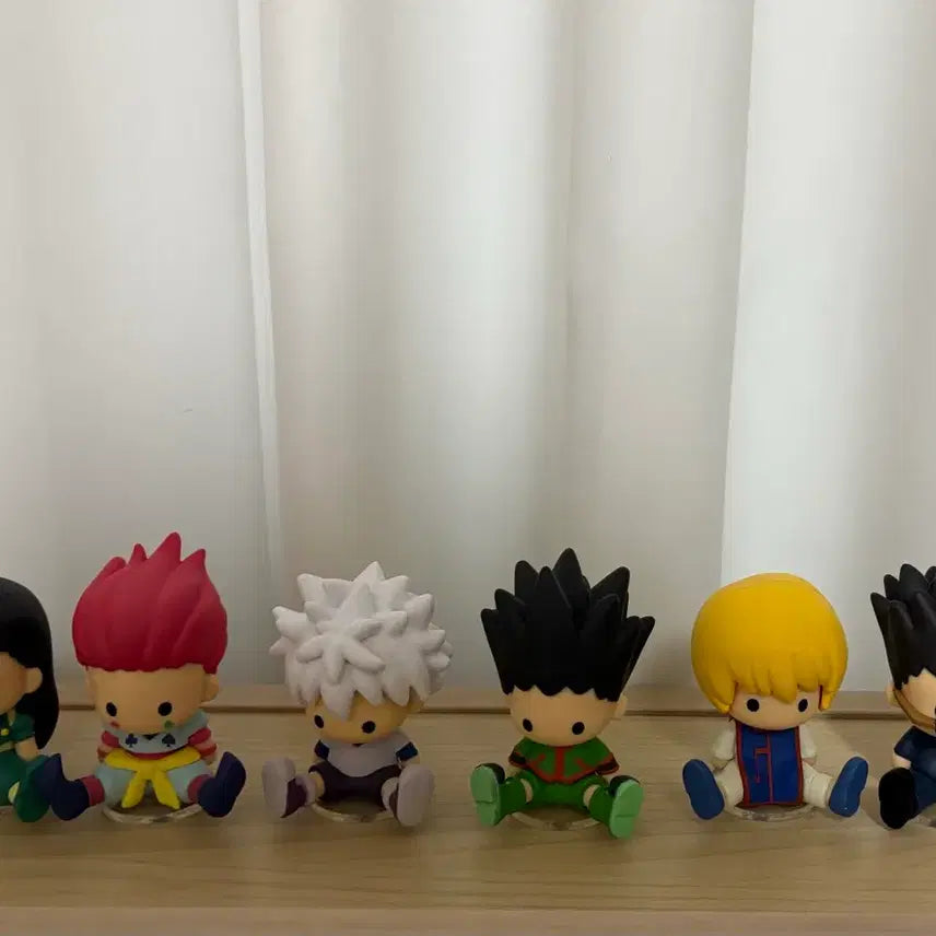 [BUNJANG] Hunter x Hunter Petanko Figure Set / 헌터헌터 헌헌 페타돌 1탄 피규어 세트 헌시조