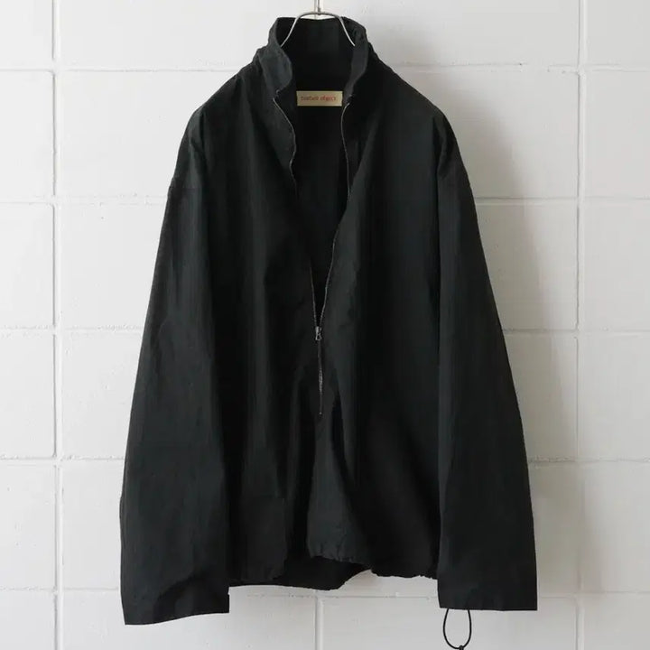 [BUNJANG] Babel Object Garment Dyed Track Top Black / 바벨 오브젝트 가먼트 다이드 트랙 탑 블랙 1