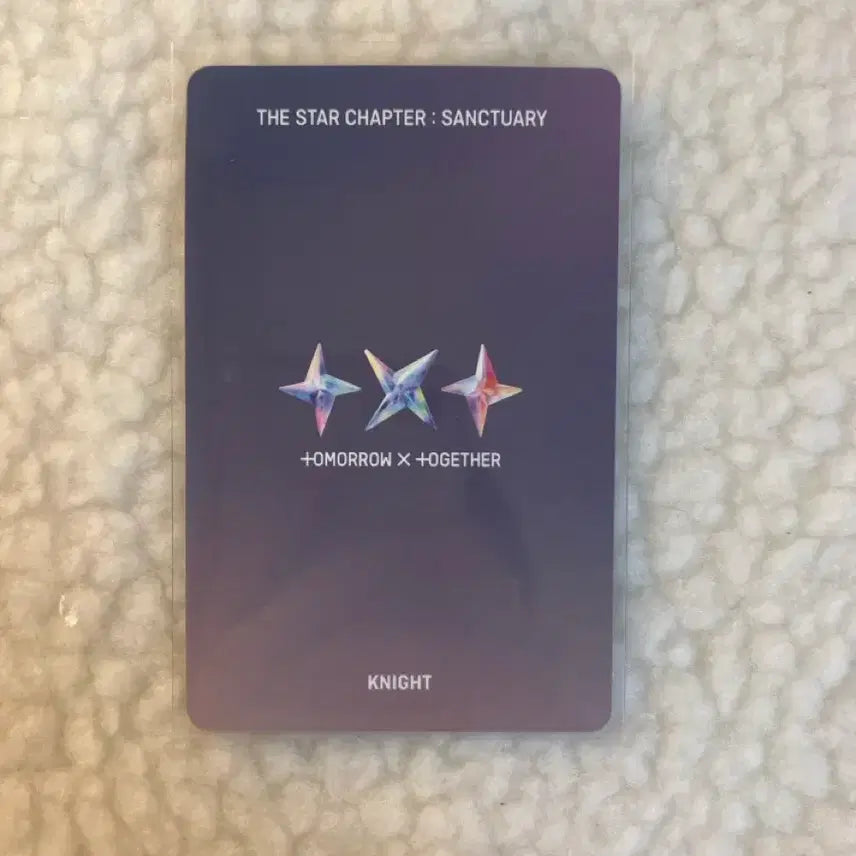 [BUNJANG] TXT Soobin Sanctuary KNIGHT Photocard / 투바투 생츄어리 KNIGHT 수빈 포카