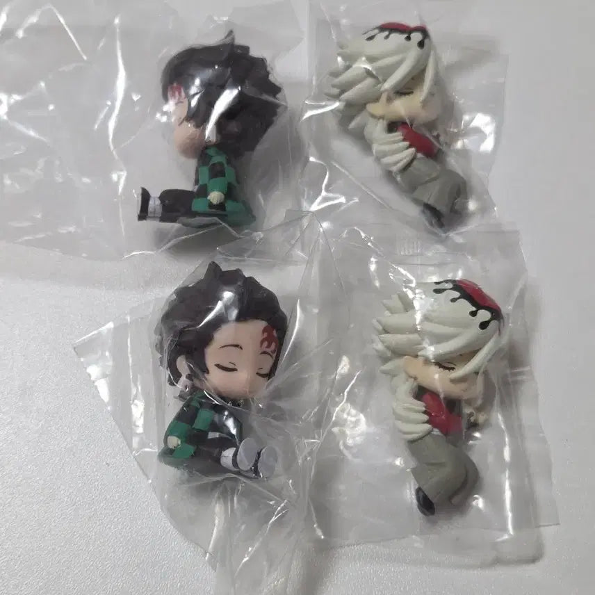 [BUNJANG] Demon Slayer Douma &amp; Tanjiro Figure Bundle Set / (2개 일괄 세트) 도우마&amp;탄지로 귀멸의 칼날 네무라세타이 피규어 가챠