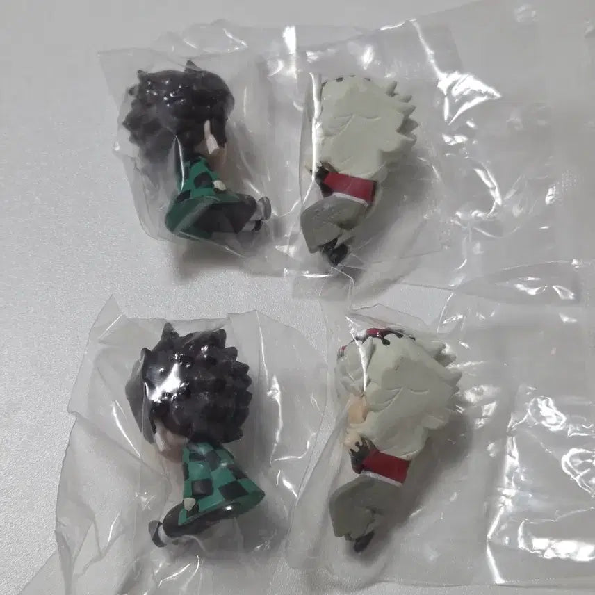 [BUNJANG] Demon Slayer Douma &amp; Tanjiro Figure Bundle Set / (2개 일괄 세트) 도우마&amp;탄지로 귀멸의 칼날 네무라세타이 피규어 가챠