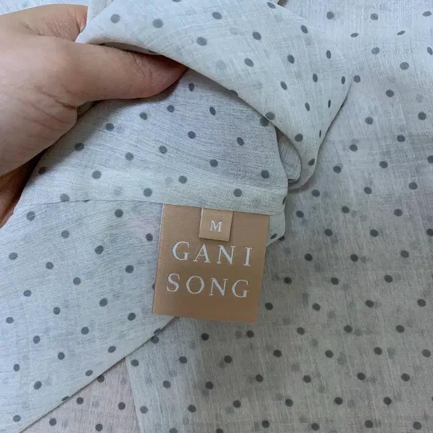 [BUNJANG] Gani Song Dot Halterneck Bustier / 가니송 도트 홀터넥 뷔스티에