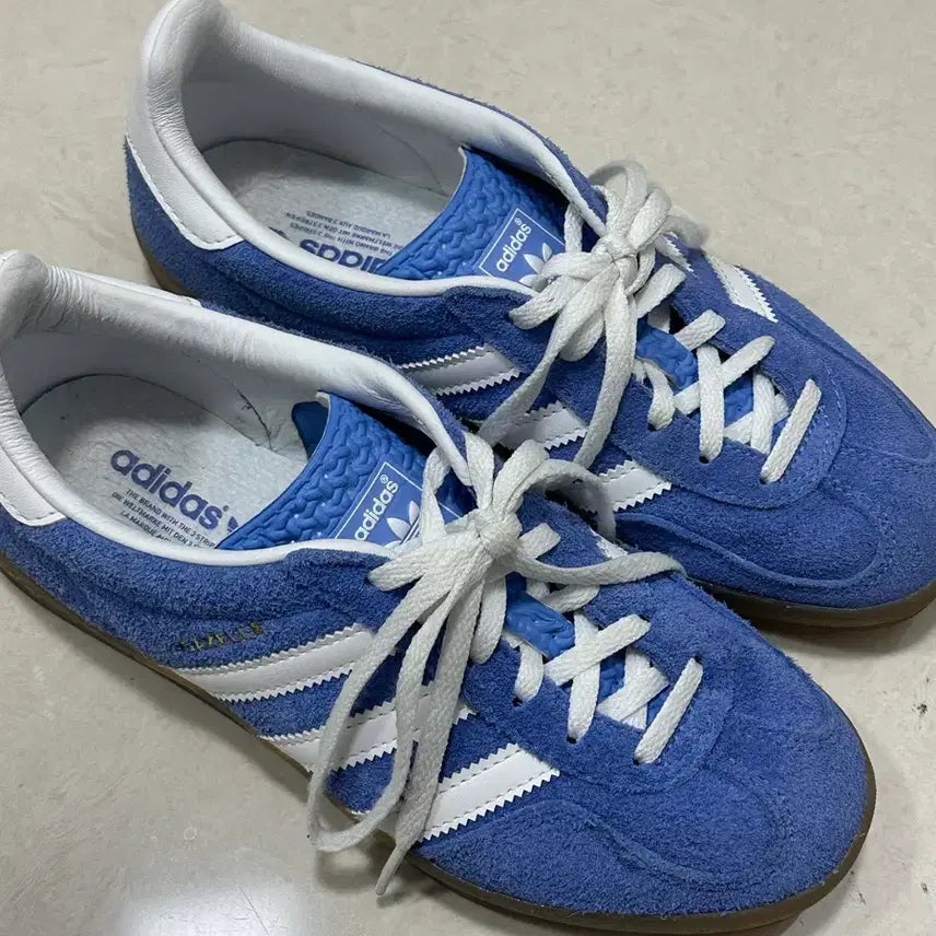 [BUNJANG] Adidas Gazelle Indoor Blue / [230] 아디다스 가젤 인도어 블루