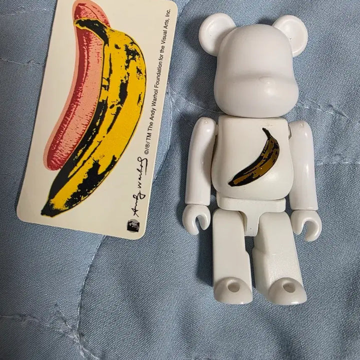 [BUNJANG] Bearbrick Andy Warhol Banana 100% / 베어브릭 앤디워홀 바나나 100%
