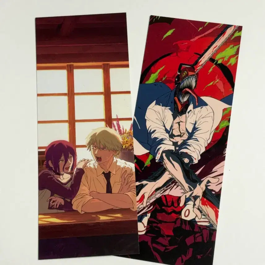 [BUNJANG] Chainsaw Man Movie POB Bookmark Bundle / 체인소맨 영화 특전 북마크