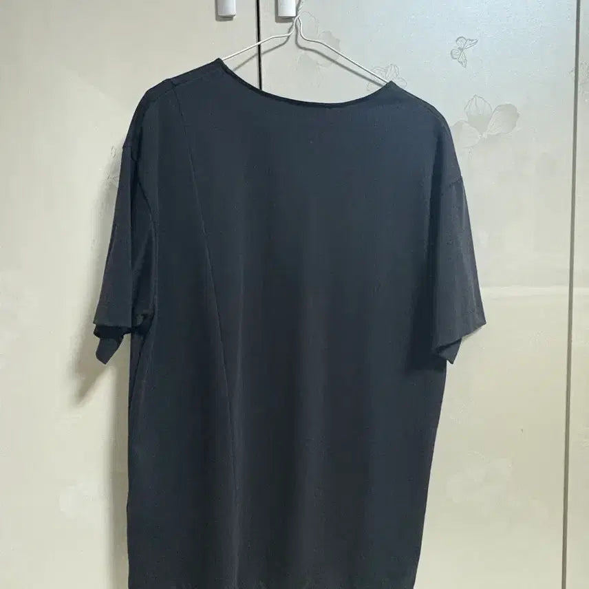 [BUNJANG] In Silence Panelled T-shirt Black / 인사일런스 패널드 티셔츠 black