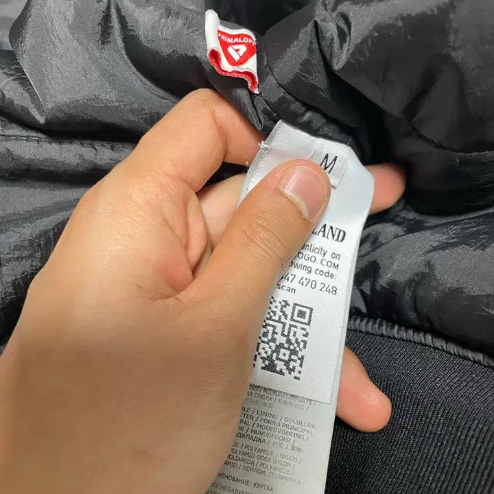 [SOLD OUT] [m] 20fw 스톤아일랜드 크링클랩스 경량패딩 바람막이 블랙
