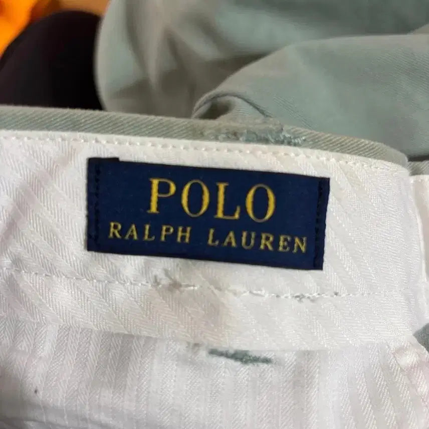 [BUNJANG] Polo Mint Chino Pants / 폴로 민트색 남성 치노 팬츠 36x32