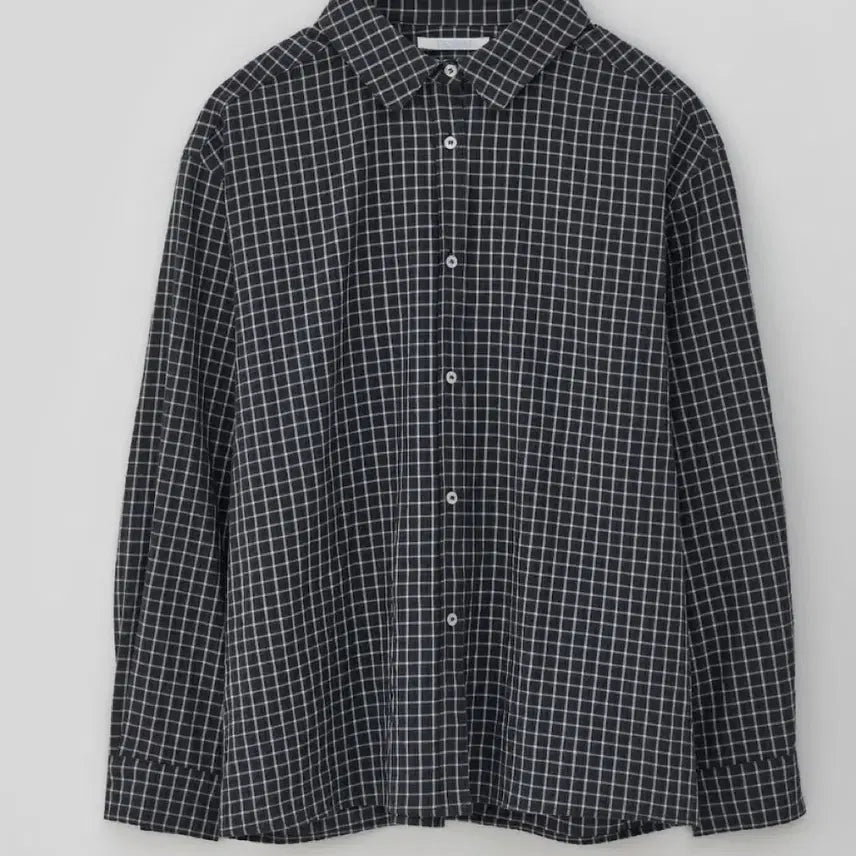 [BUNJANG] T/T Cozy Check Shirt - Black / 타낫  T/T Cozy check shirt 블랙