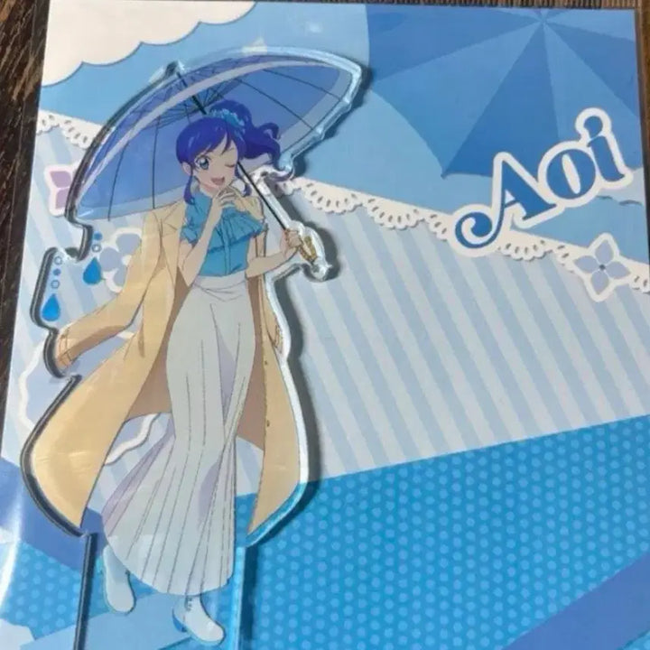 [BUNJANG] Aikatsu! Aoi Marrine Acrylic Stand - Rainy Day Edition / 아이엠스타 아이카츠 비오는 날 아크릴스탠드 아오이 마린 아크릴