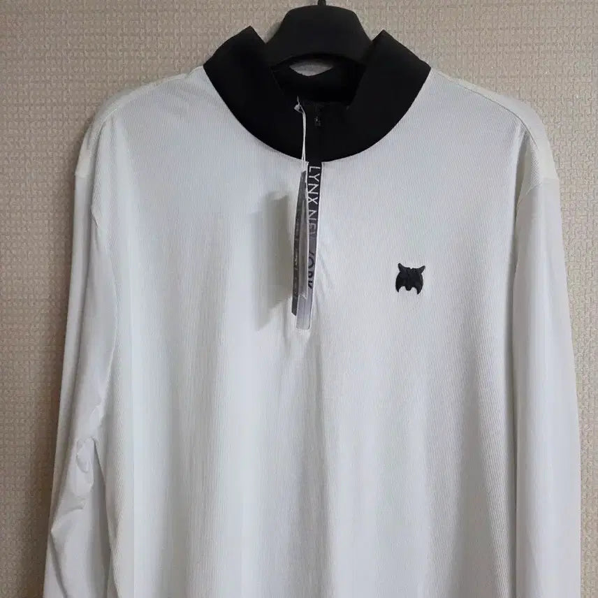 [BUNJANG] LYNX NEW YORK White Long Sleeve T-shirt / LYNX NEW YORK 흰색 긴팔 티셔츠