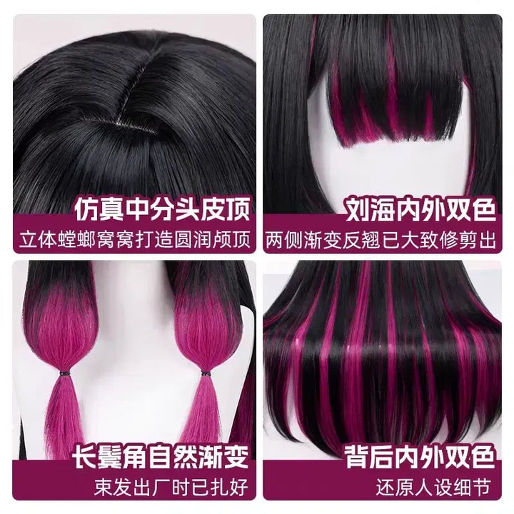 [BUNJANG] Sam-mang Shop Colombina Genshin Impact Cosplay Wig / [삼망샵] 원신 콜롬비나 코스프레 가발