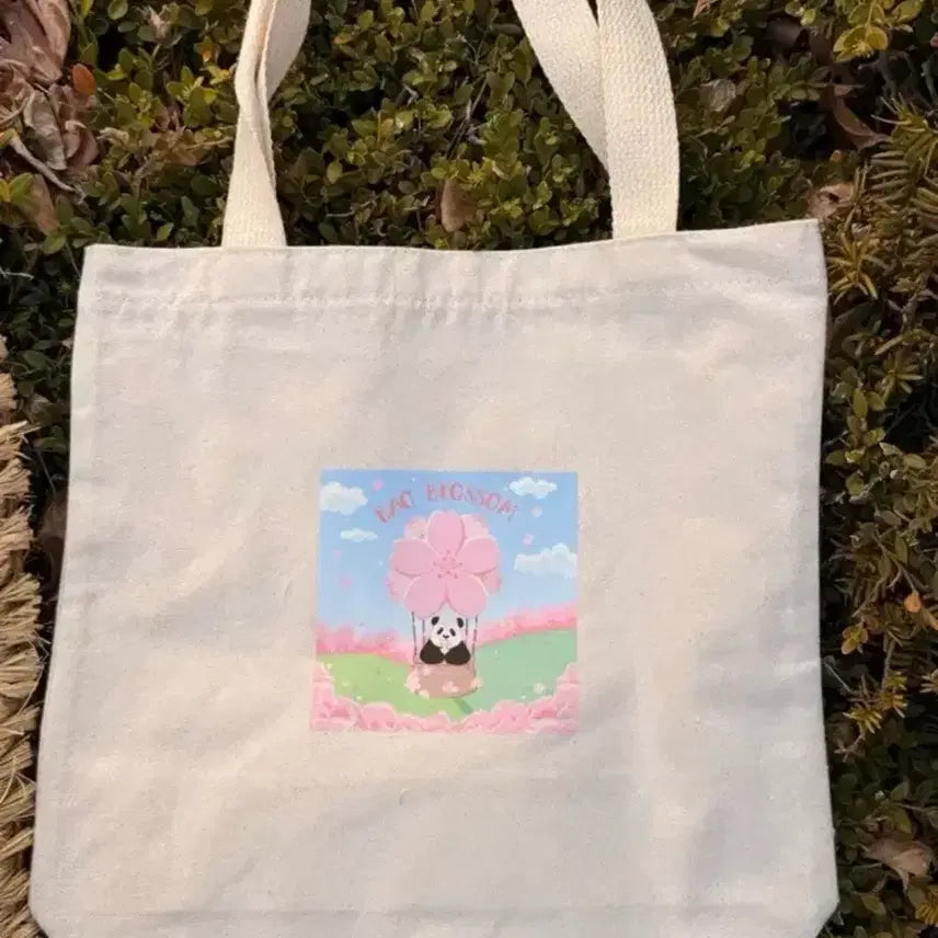 [SOLD OUT] 에버랜드 푸바오 에코백