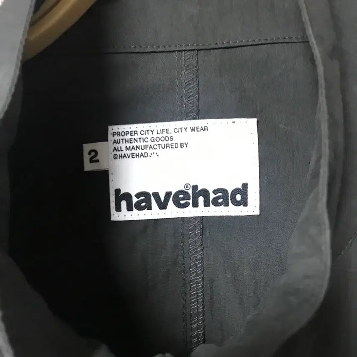 [BUNJANG] Havehead City Vest (Size 2, Grey) / 해브해드 씨티 베스트 2사이즈 그레이