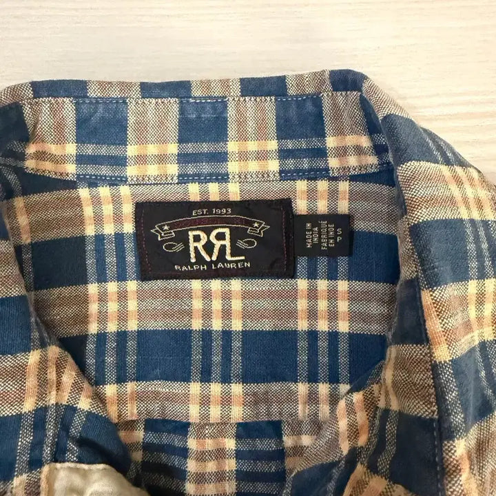 [BUNJANG] RRL Plaid Shirt Size S / RRL 더블알엘 체크 셔츠 S 사이즈