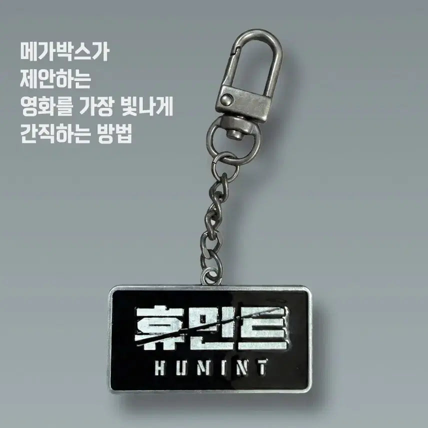 [BUNJANG] HUMINT OT + Movie Title Keyring Megabox Exclusive Bundle Set / 휴민트 오티 + 무비타이틀 키링 메가박스 영화 굿즈 특전 일괄 판매