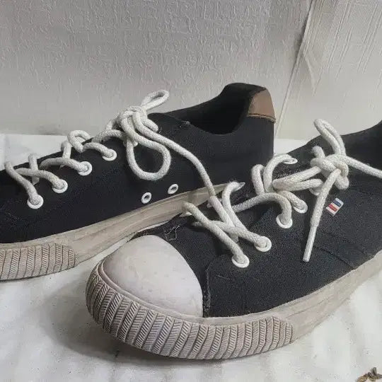 [BUNJANG] Black Canvas Sneakers / 블랙 스니커즈 캔버스화 6