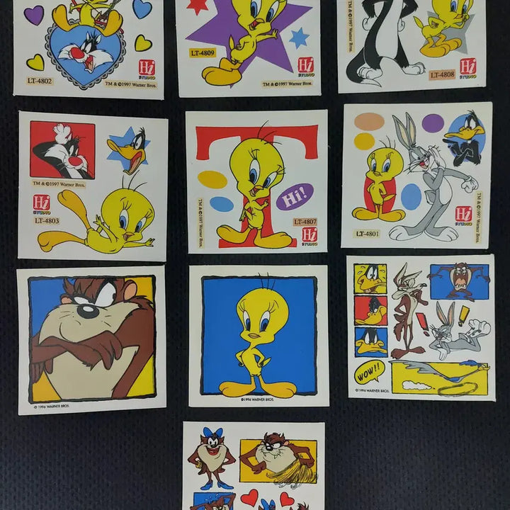 [BUNJANG] Looney Tunes Unitech Sticker Bundle Set / 루니툰 유니테크 스티커