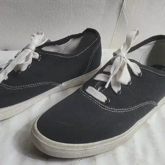 [BUNJANG] Keds Style Black Low-Top Sneakers - Size 240 / 케즈 스타일 블랙 단화 스니커즈240