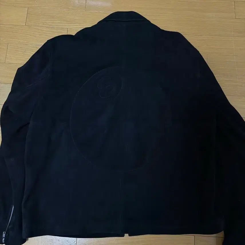 [BUNJANG] Stussy 8 Ball Suede Jacket / 스투시 8볼 스웨이드 빙 자켓