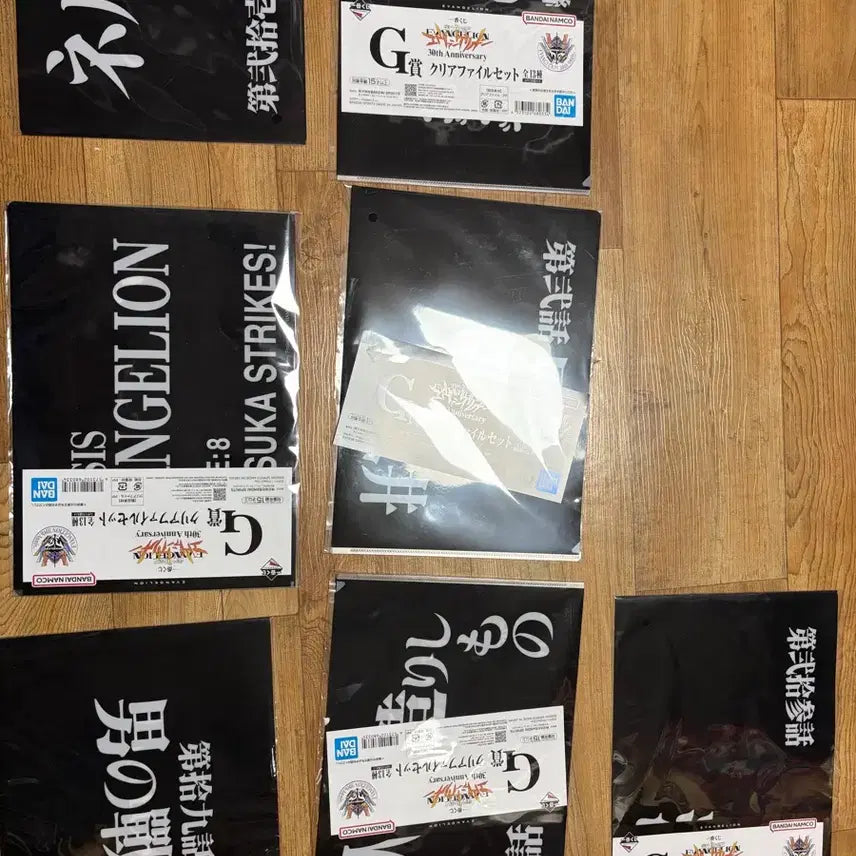 [BUNJANG] Evangelion 30th Anniversary Clear File Bundle Set / 에반게리온 30주년 클리어파일 g상 일괄