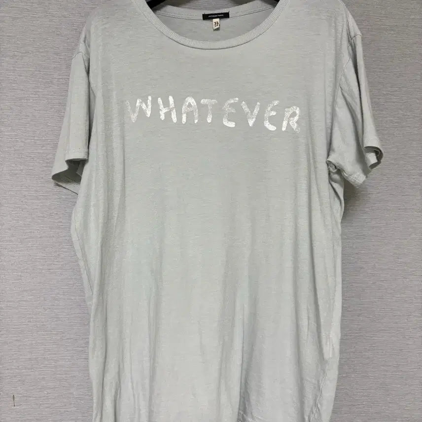 [BUNJANG] R13 Blue XS Cotton Short Sleeve T-shirt / R13(알써틴) 면 반팔티 블루 XS사이즈