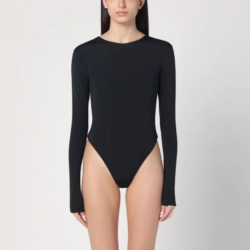 [BUNJANG] Entire Studio Black Long Sleeve Bodysuit / 엔타이어 스튜디오 블랙 롱 슬리브 바디수트