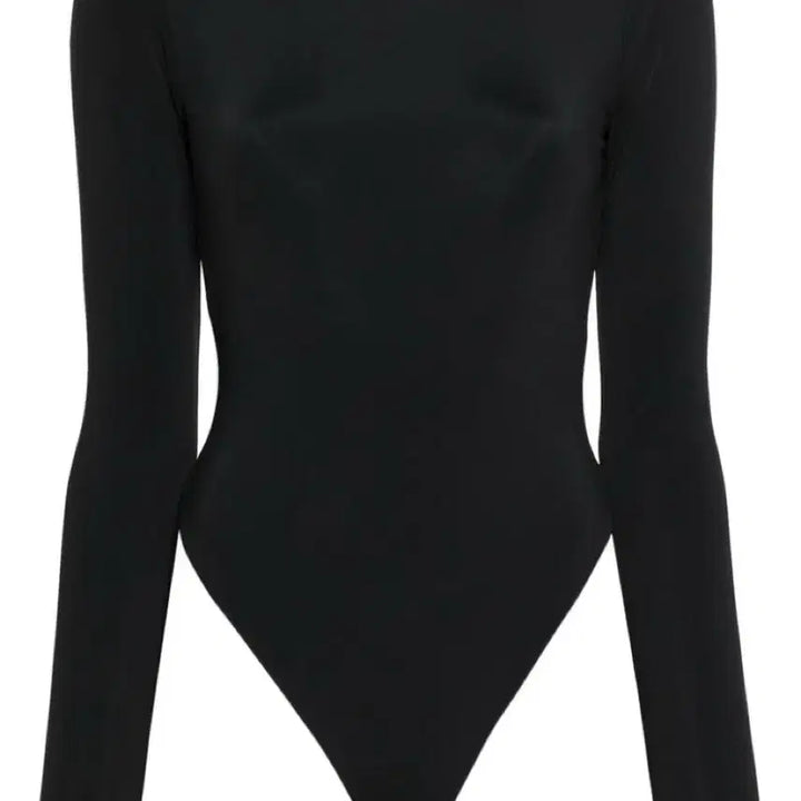 [BUNJANG] Entire Studio Black Long Sleeve Bodysuit / 엔타이어 스튜디오 블랙 롱 슬리브 바디수트