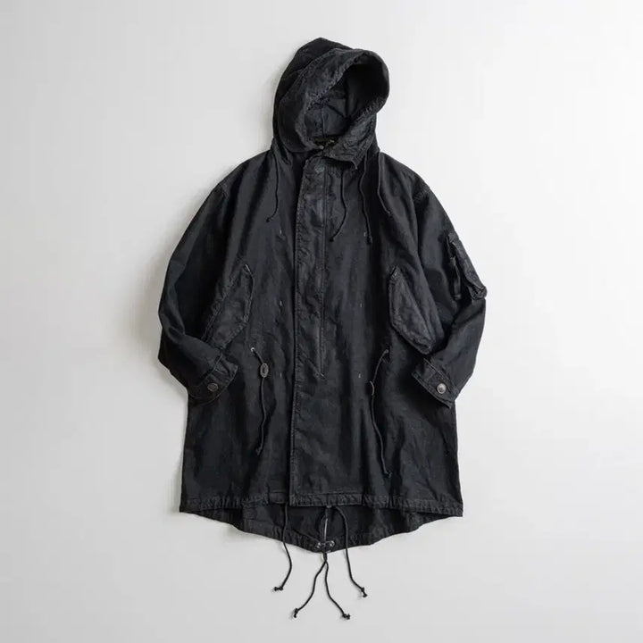 [BUNJANG] Behavor Dyed Canvas M48 Mil Parka Black / 비헤비어 / dyed canvas m48 밀 파카 블랙 / 2