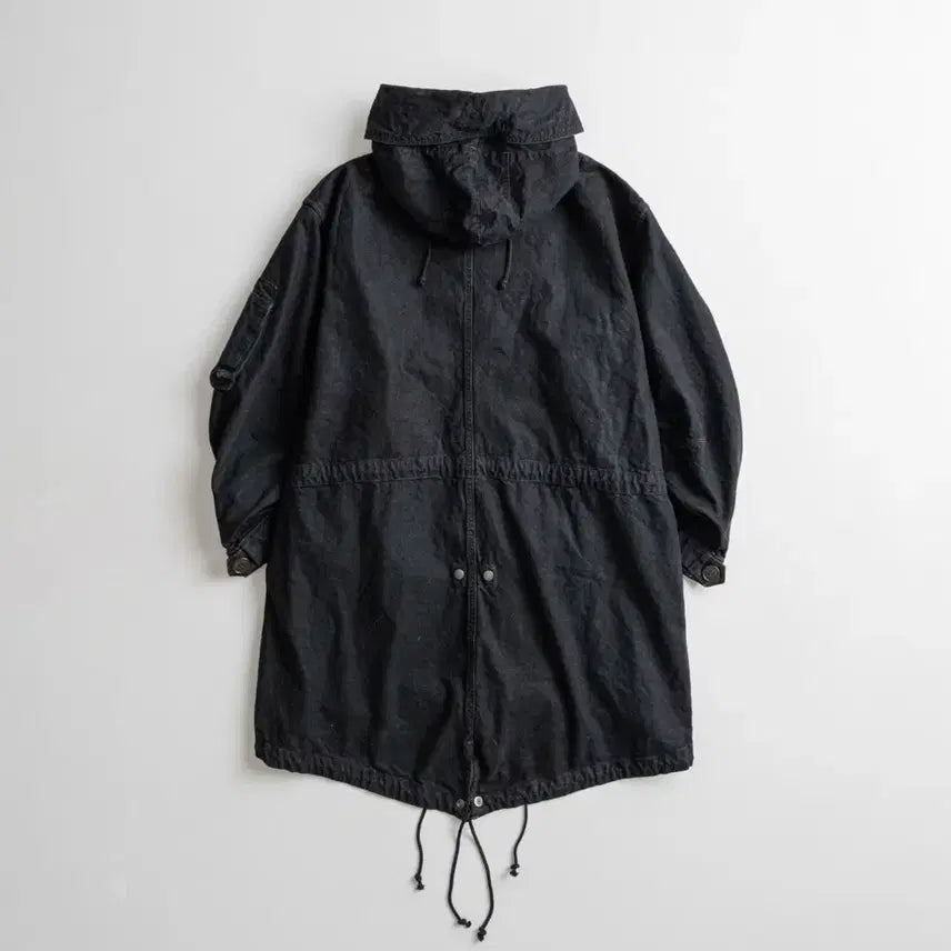 [BUNJANG] Behavor Dyed Canvas M48 Mil Parka Black / 비헤비어 / dyed canvas m48 밀 파카 블랙 / 2