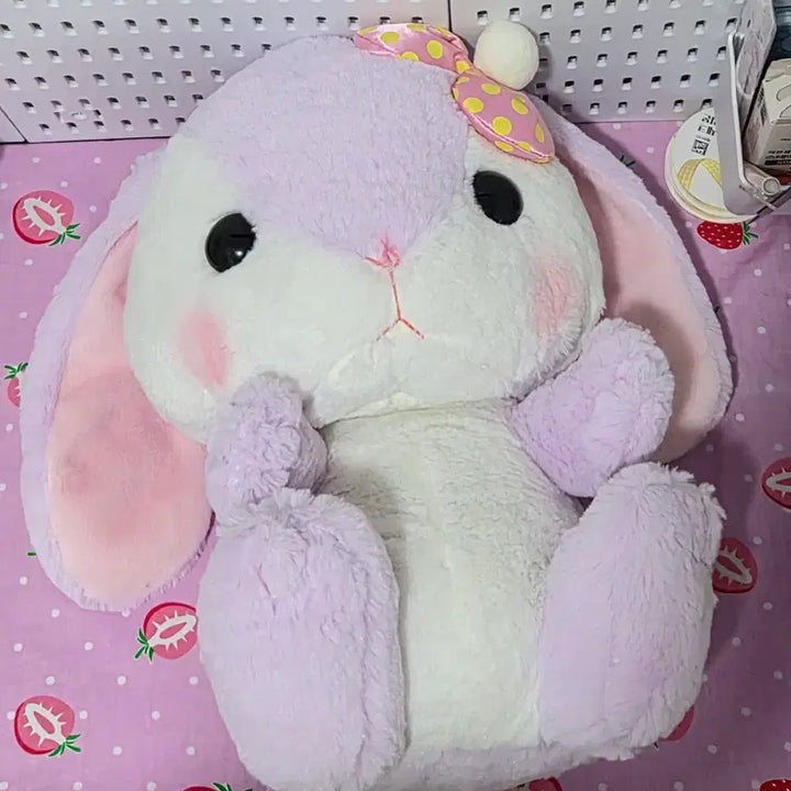[BUNJANG] Amuse Poteusa Loppy Sumire-chan Plush Doll 40cm / 일본정품 어뮤즈 포테우사 롯삐 스미레짱 대형인형 40cm