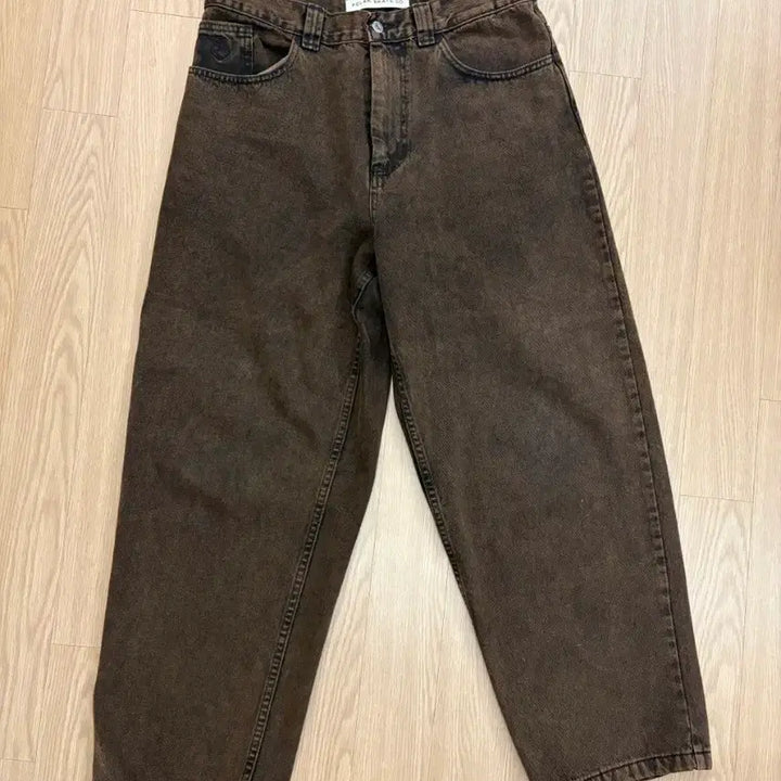 [BUNJANG] Polar Big Boy Jeans Brown Black New Edition / [M]폴라 빅보이진 브라운 블랙 신판