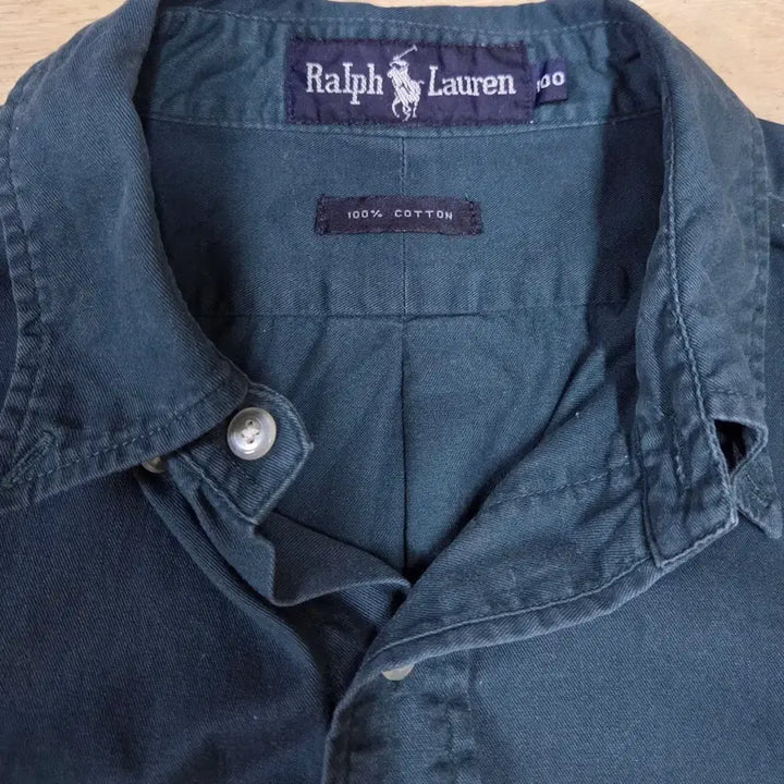 [BUNJANG] Polo Ralph Lauren Dark Green Shirt / 폴로 랄프로렌 다크그린 셔츠 남방