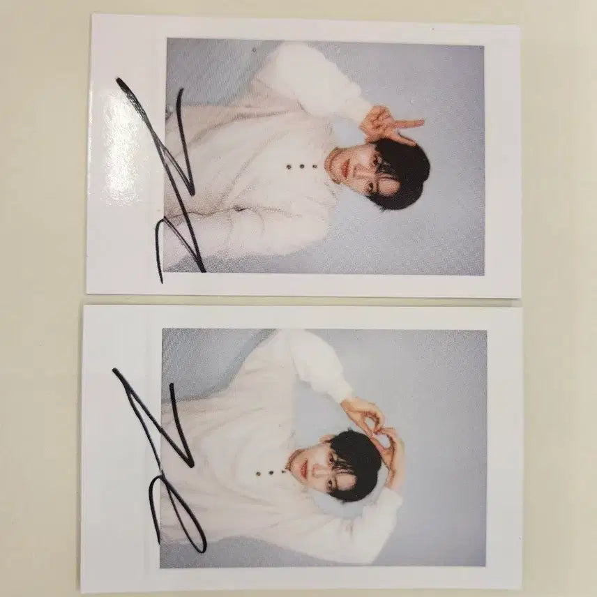 [BUNJANG] NCT Jaemin JNJM Polaroid Photocard Bundle Set / NCT 재민 JNJM 폴라로이드 포카 2장 일괄