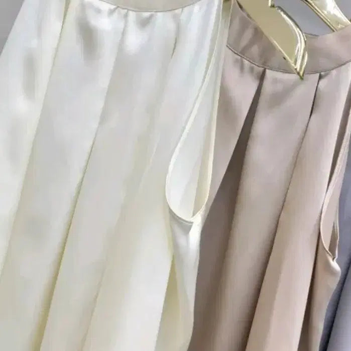 [BUNJANG] Demeirmoon Fever Silk Satin Tank Top / 수입의류 실크새틴나시(원가5) 드메리문피버  마지막최종가격!