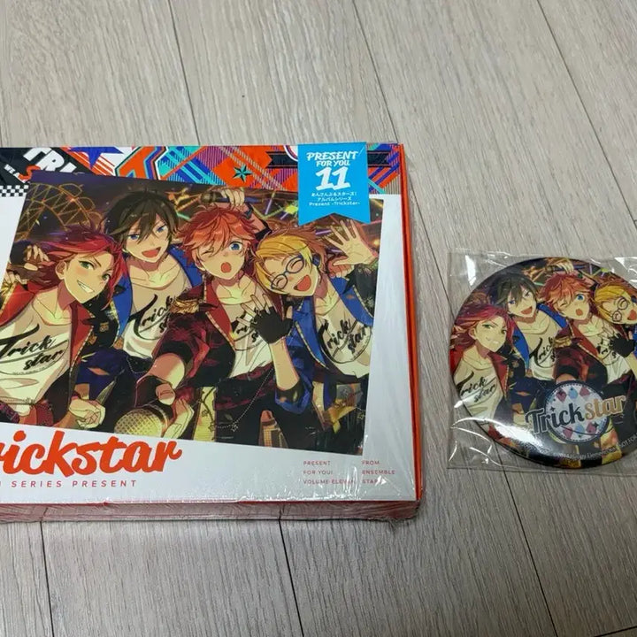 [BUNJANG] Trickstar Ensemble Stars Vol. 4 Album (Group Can Badge) / 앙스타 앙상블스타즈 트릭스타 4집 초회한정반 (마코토,단체캔뱃지 포함)