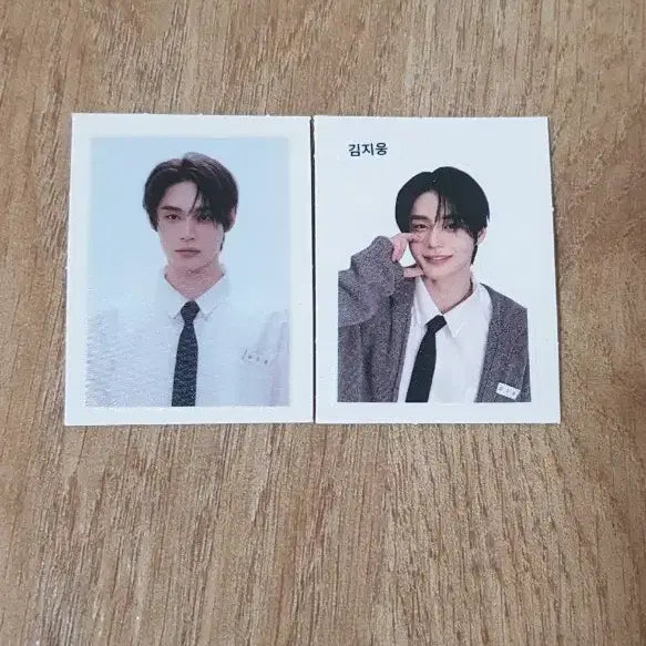 [BUNJANG] ZB1 Kim Ji Woong Colorgram Photocard Sticker Set / 제베원 김지웅 컬러그램 증사 셀카 띠부실