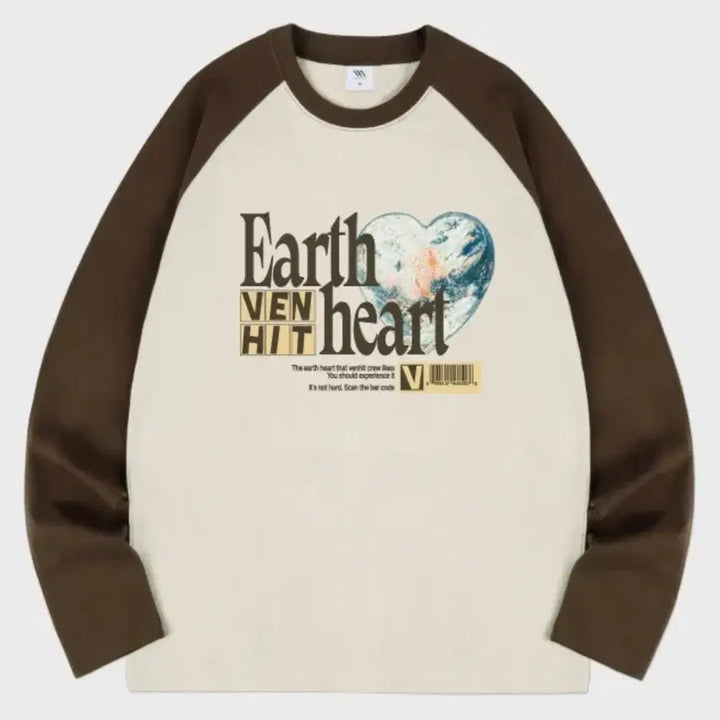 [BUNJANG] Benhit Earth Heart Long Sleeve / 에이블리 교신 벤힛 롱슬리브
