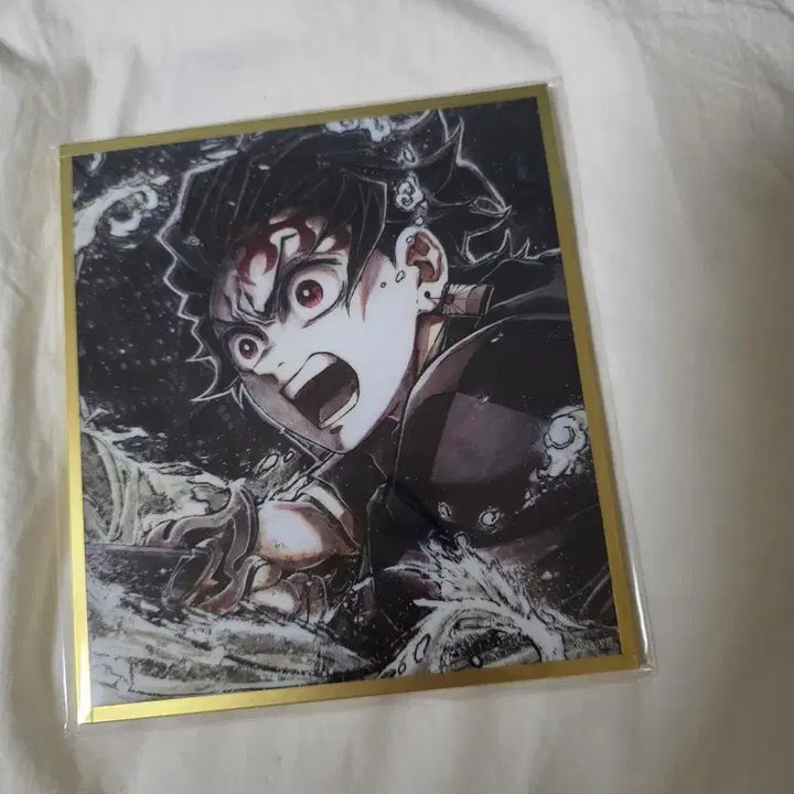 [SOLD OUT] (현물)귀멸 탄지로 유포 웹샵 쿠지 색지