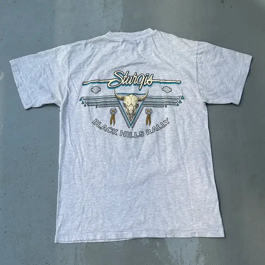 [BUNJANG] Harley Davidson Sturgis 55th Anniversary Tee / [할리데이비슨] 90s Vintage Sturgis Tee