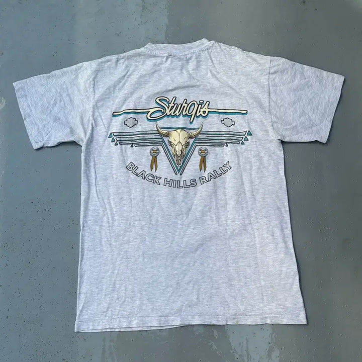 [BUNJANG] Harley Davidson Sturgis 55th Anniversary Tee / [할리데이비슨] 90s Vintage Sturgis Tee